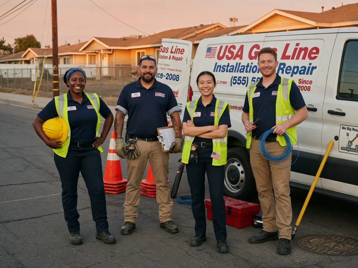 Gas Line Installation company in Middletown, IA